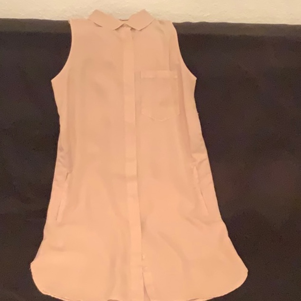 Sleeveless Thread Supply above the knee dress w/ pockets